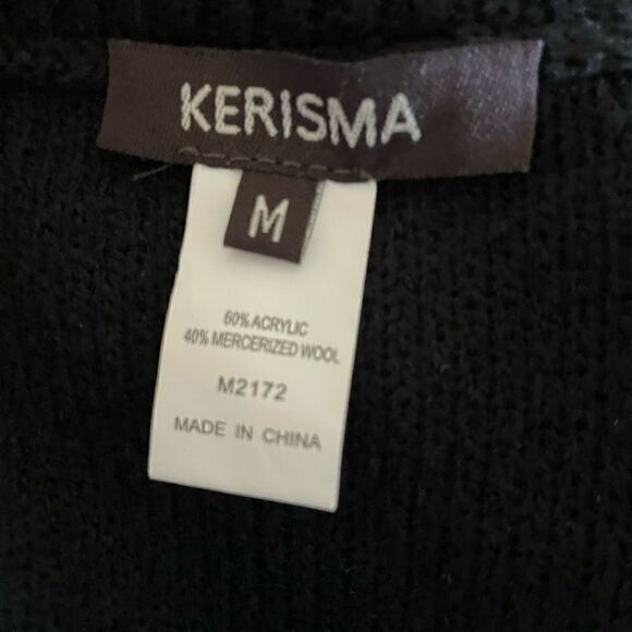 Karisma Double breasted cardigan sweater, Medium - wool blend - Picture 5 of 5